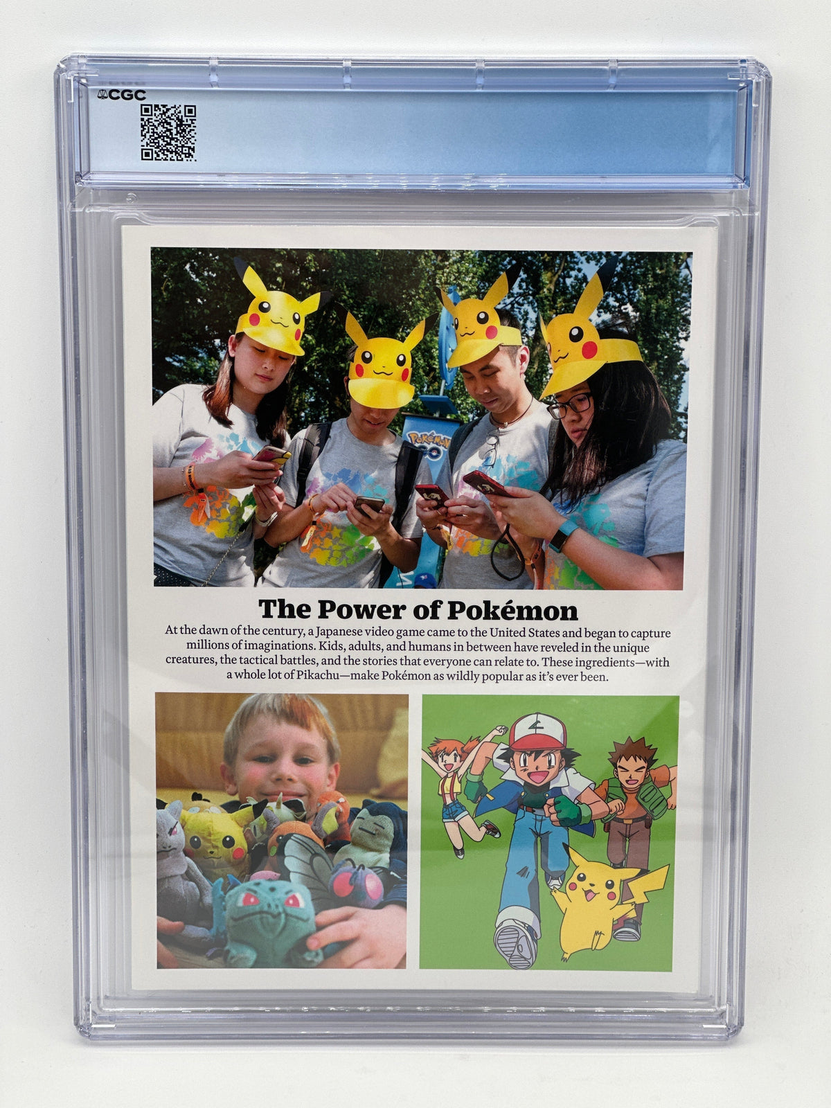 Time Magazine Special Edition: Pokemon Mewtwo CGC 9.6