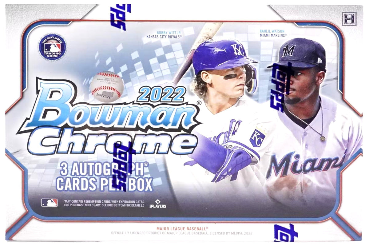 2022 Bowman Chrome Baseball HTA Choice Box