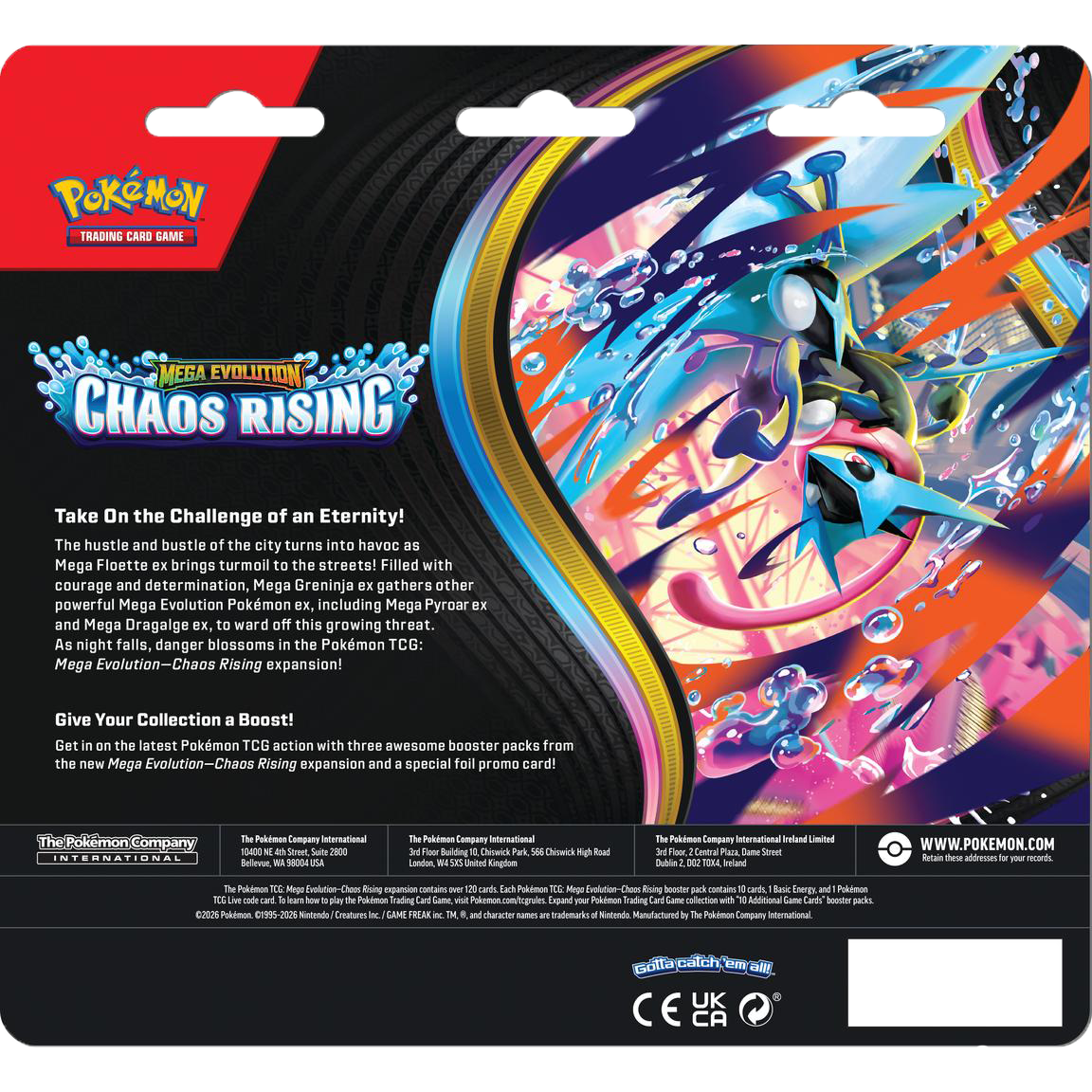 Chaos Rising 3-Pack Booster Blister