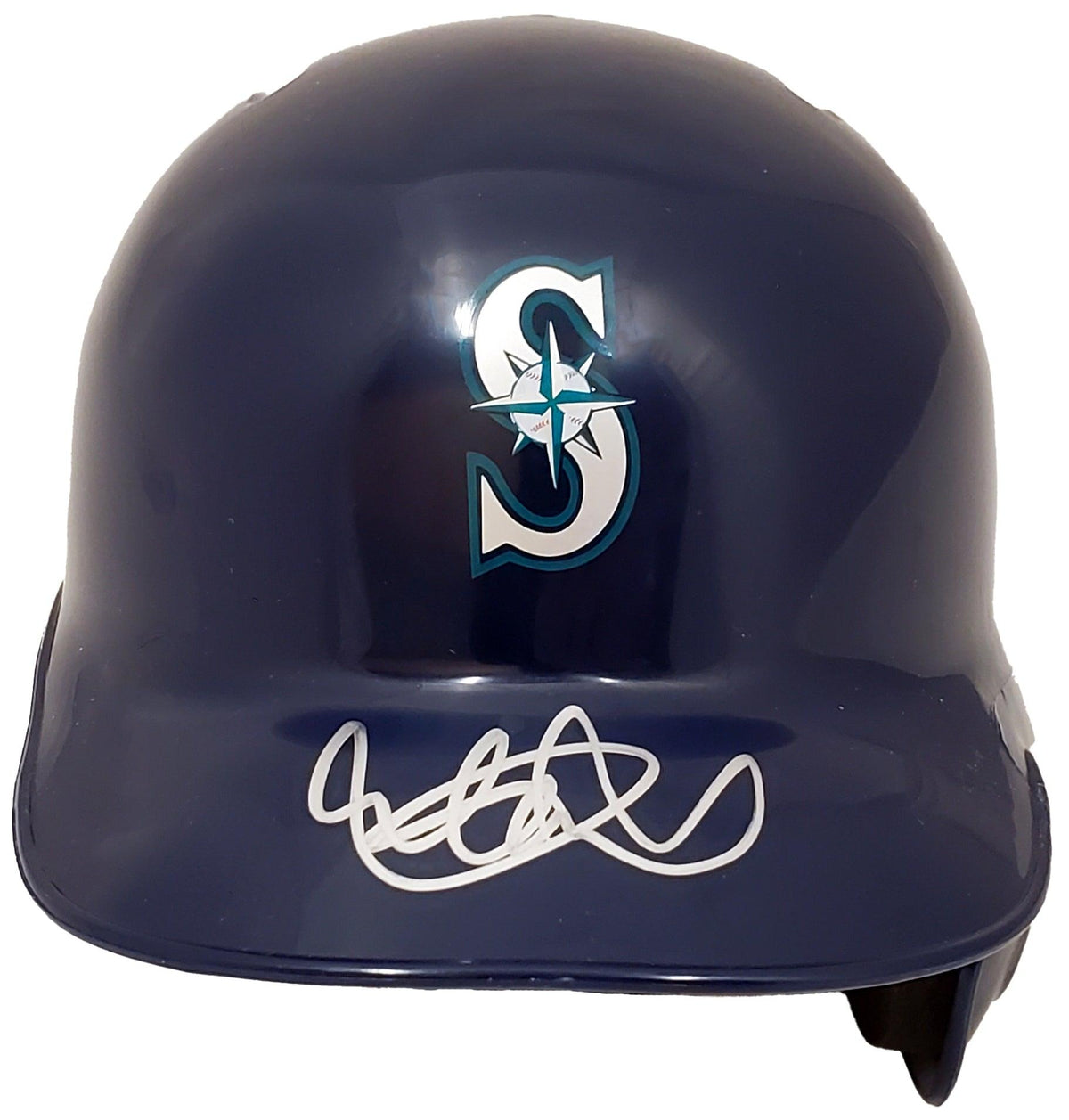 Ichiro Suzuki Autographed Seattle Mariners Batting Mini Helmet IS Holo Stock #190510