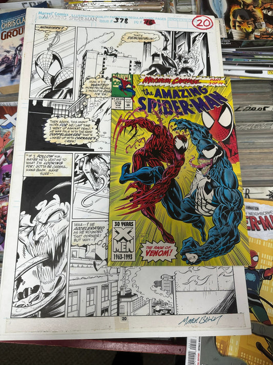 Amazing Spider-Man #378 Pg 16 Original Comic Art