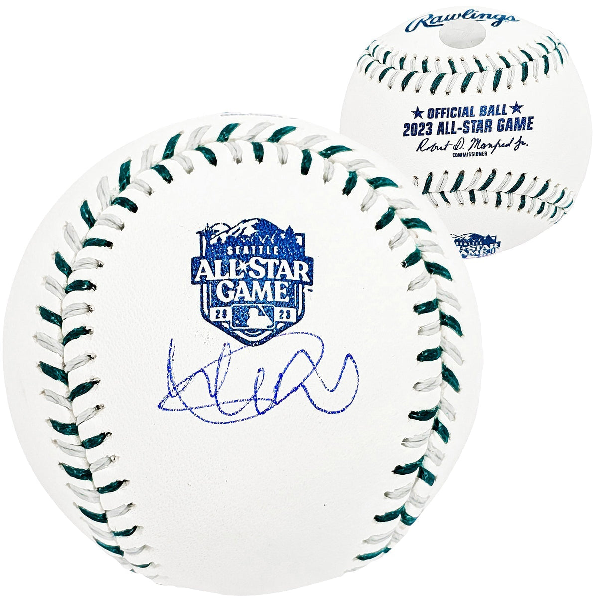 Ichiro Suzuki Autographed Official 2023 All Star Game Baseball Seattle Mariners IS Holo Stock #212159