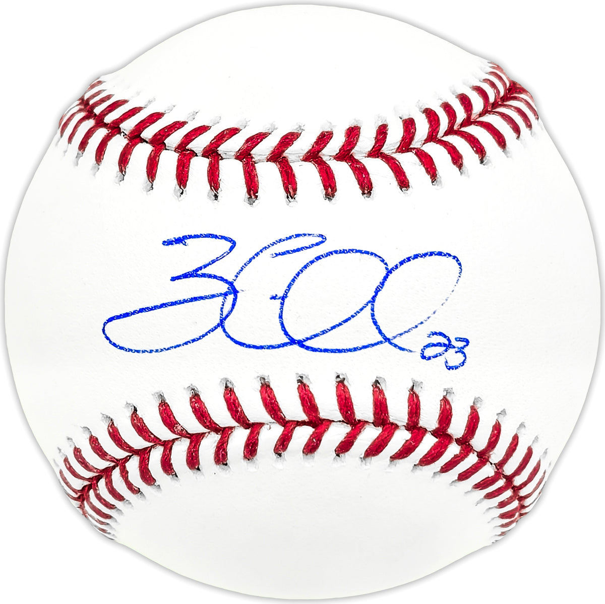 Zac Gallen Autographed Official MLB Baseball Arizona Diamondbacks Beckett BAS Witness