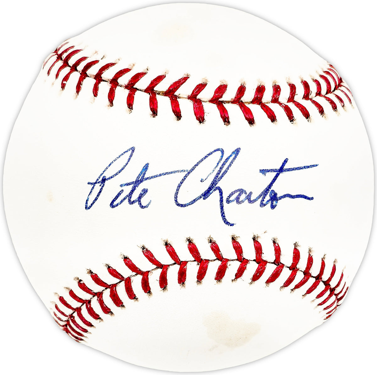 Pete Charton Autographed Official MLB Baseball Boston Red Sox