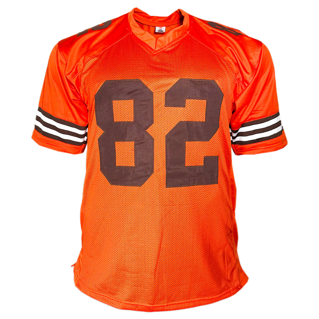 Ozzie Newsome Signed Cleveland Inverted Orange Football Jersey (JSA)