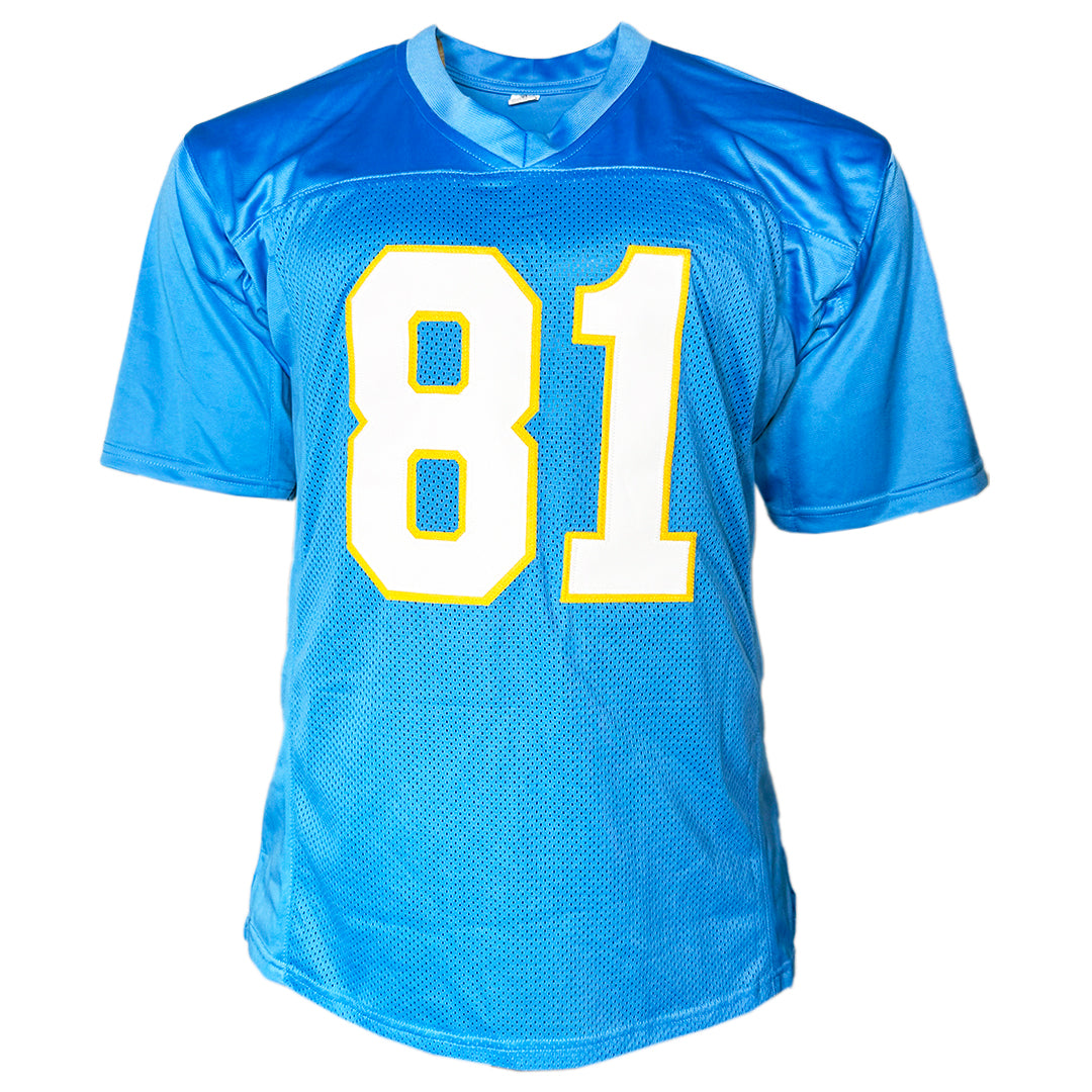 Tony Martin Signed San Diego Light Blue Football Jersey (JSA)