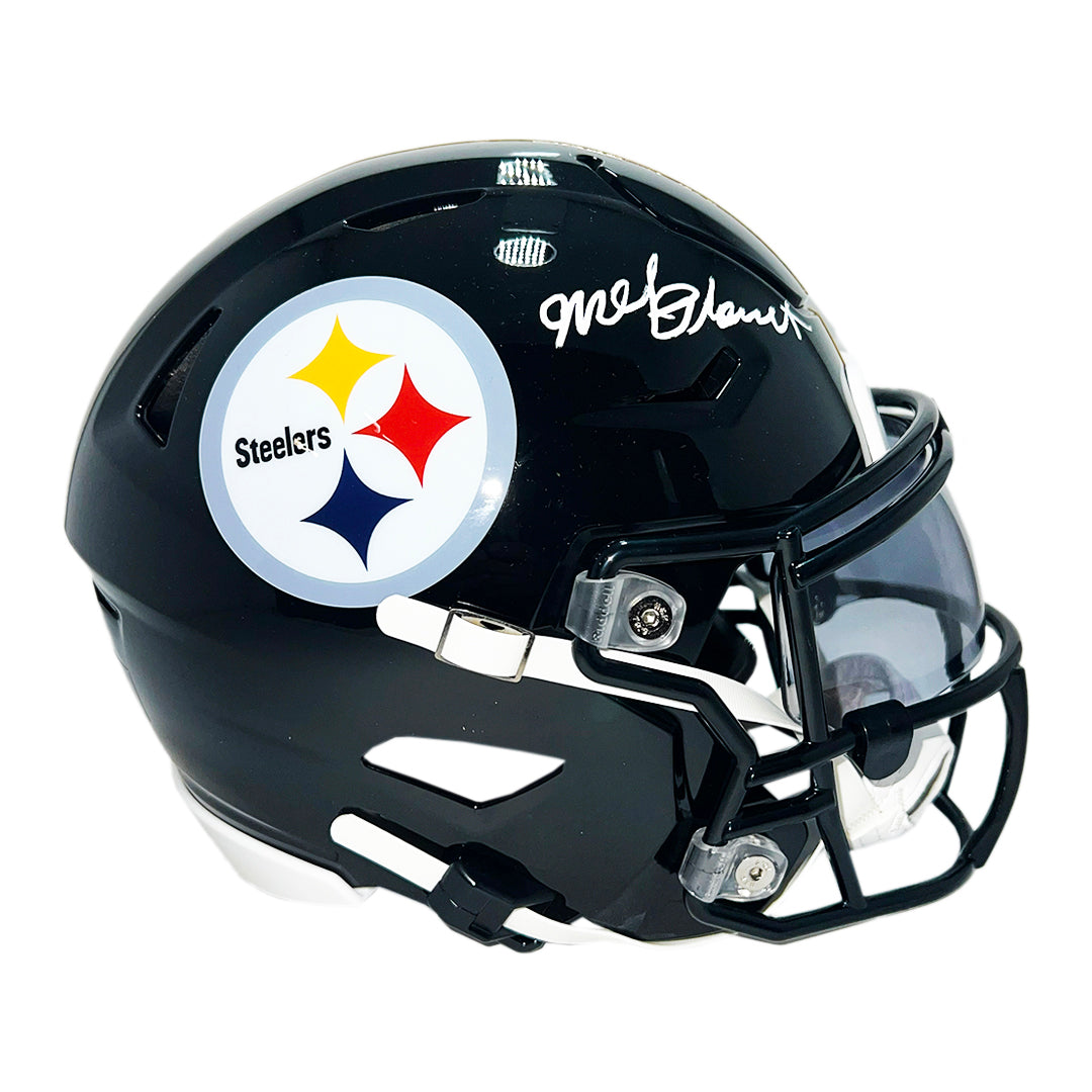Mel Blount Signed Pittsburgh Steelers Midi SpeedFlex Football Helmet (Beckett)
