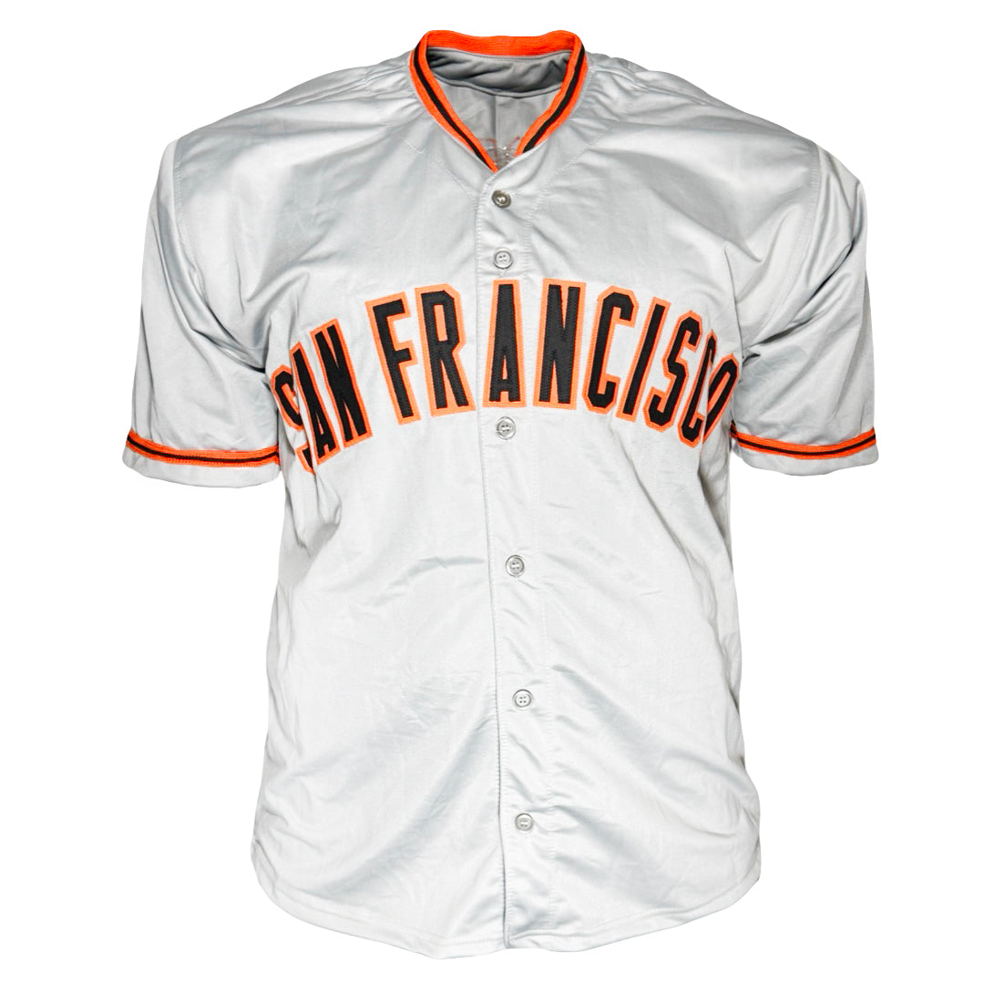 Orlando Cepeda Signed San Francisco Grey Baseball Jersey (JSA)