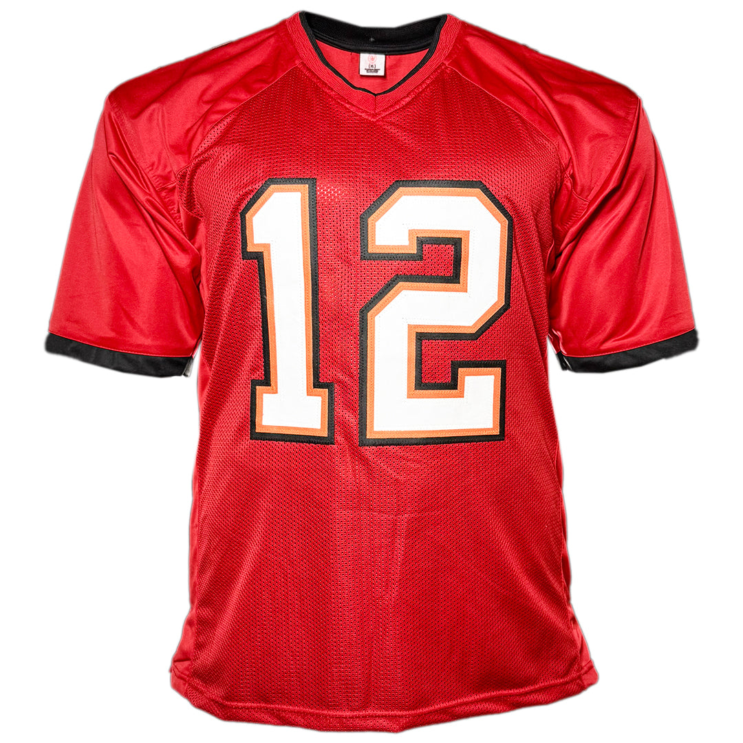 Trent Dilfer Signed Tampa Bay Red Football Jersey (Beckett)