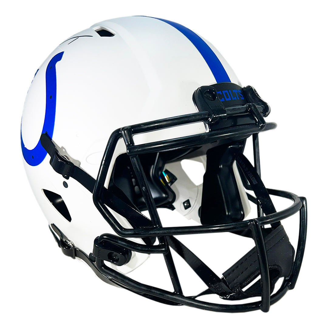 Sauce Gardner Signed Indianapolis Colts Authentic Lunar Full-Size Football Helmet (Beckett)