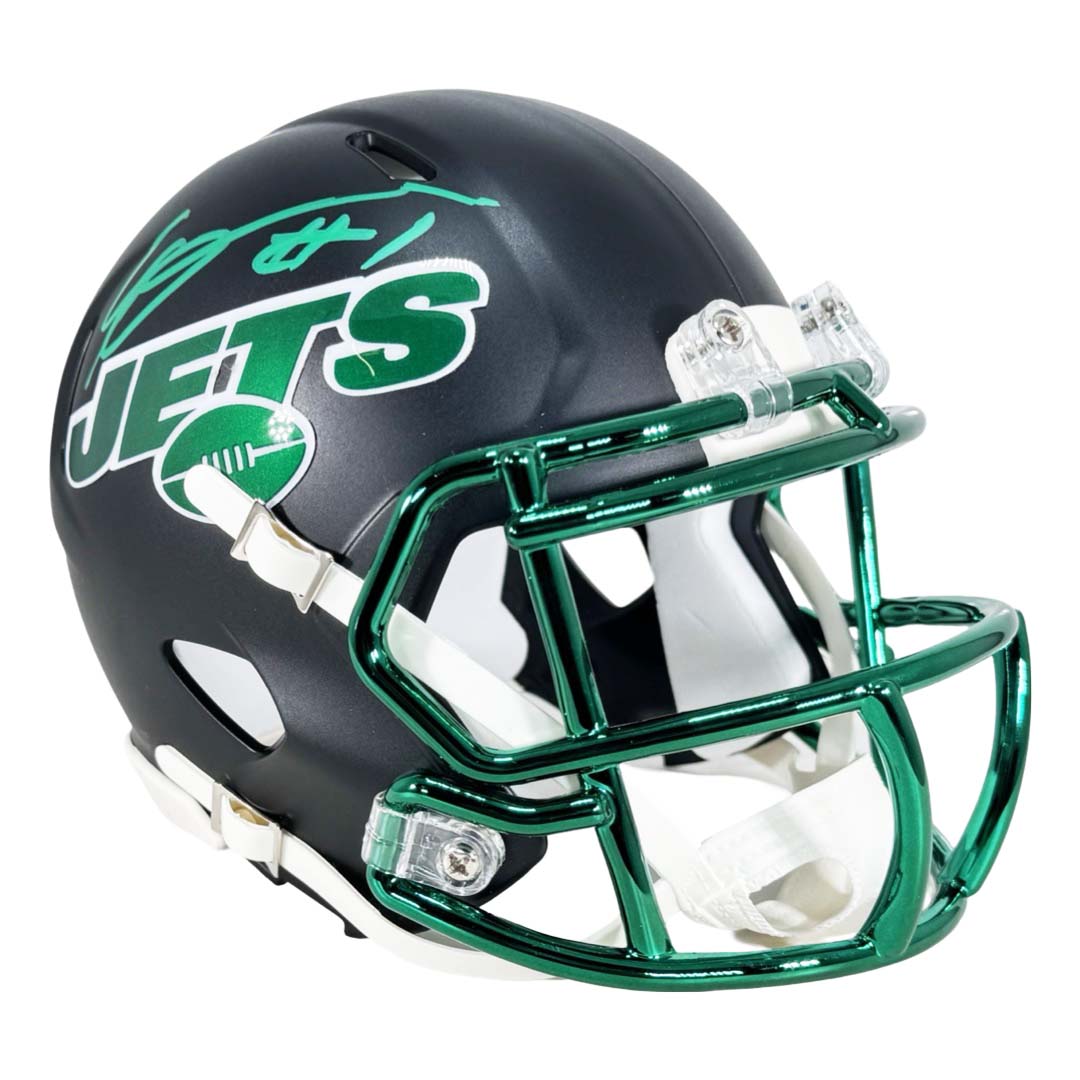Sauce Gardner Signed New York Jets Alt 2022 Speed Mini Football Helmet (Beckett)