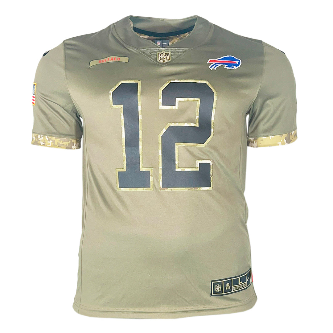 Jim Kelly Authentic Buffalo Bills Salute Large Unsigned Nike Football Jersey