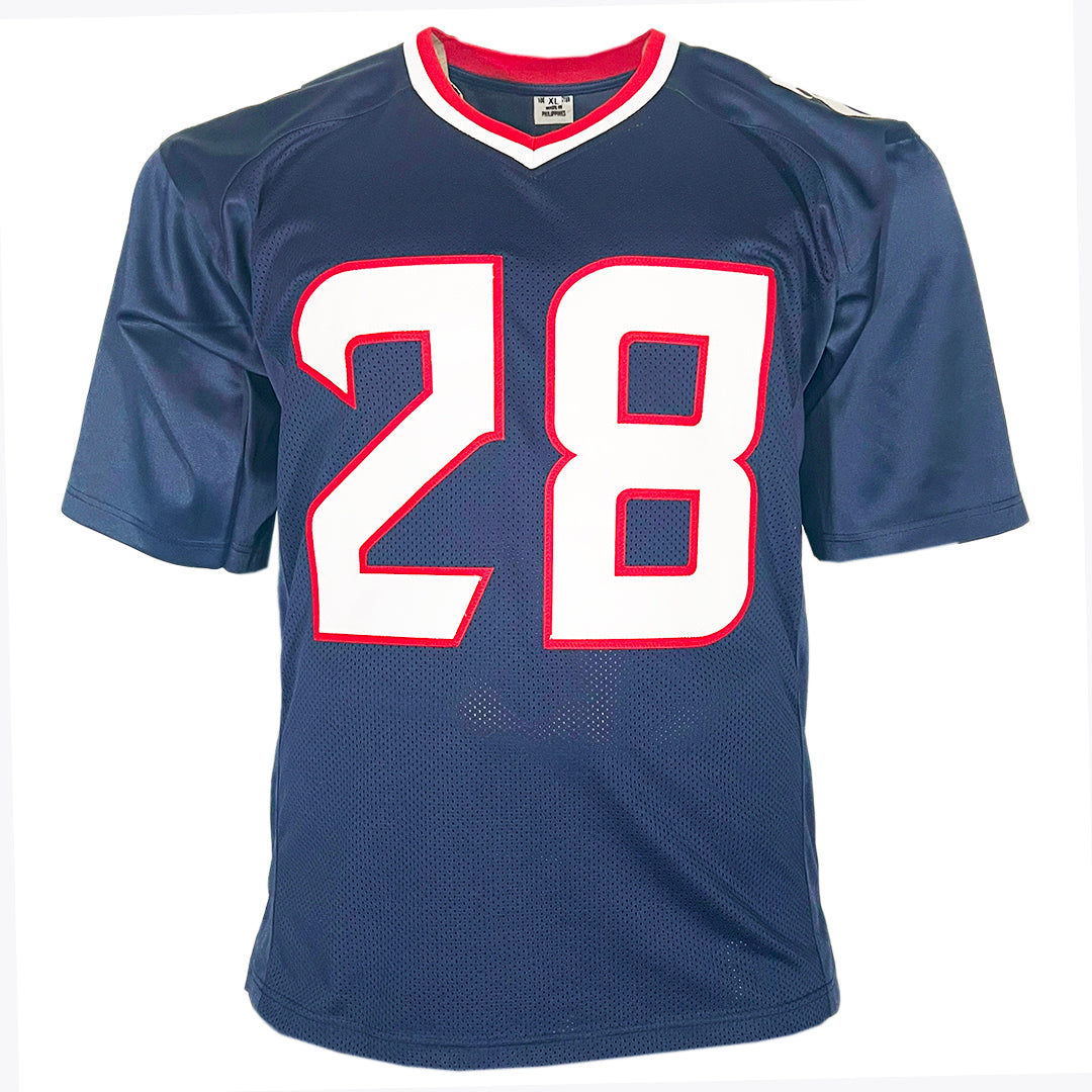 Joe Mixon Signed Houston Navy Football Jersey (JSA)