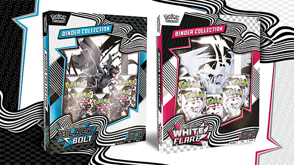 White Flare Binder Collection (Black Bolt & White Flare)