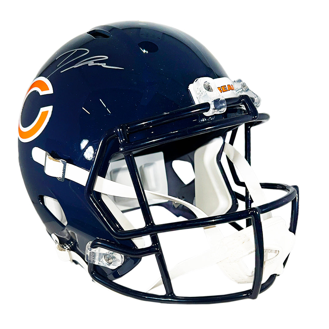 D'Andre Swift Signed Chicago Bears Speed Full-Size Replica Football Helmet (JSA)