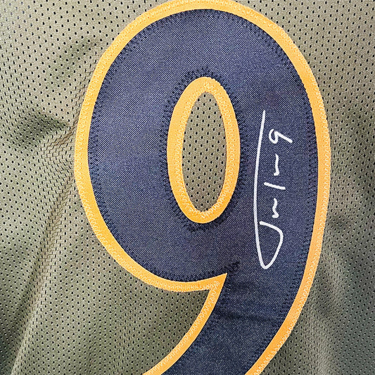Justin Tucker Signed Baltimore Salute to Service Football Jersey (Beckett)