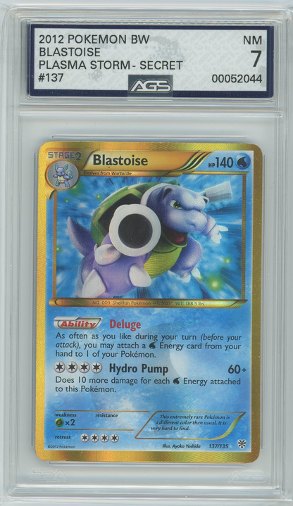 AGS (NM 7) Blastoise #137 - Plasma Storm (#00052044)