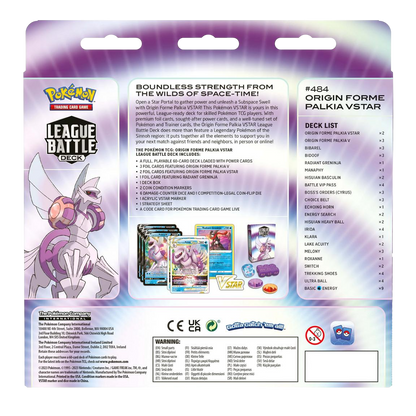 Pokémon TCG: Origin Forme Palkia VSTAR League Battle Deck