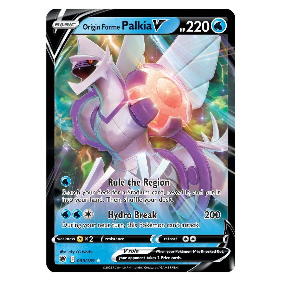 Pokémon TCG: Origin Forme Palkia VSTAR League Battle Deck