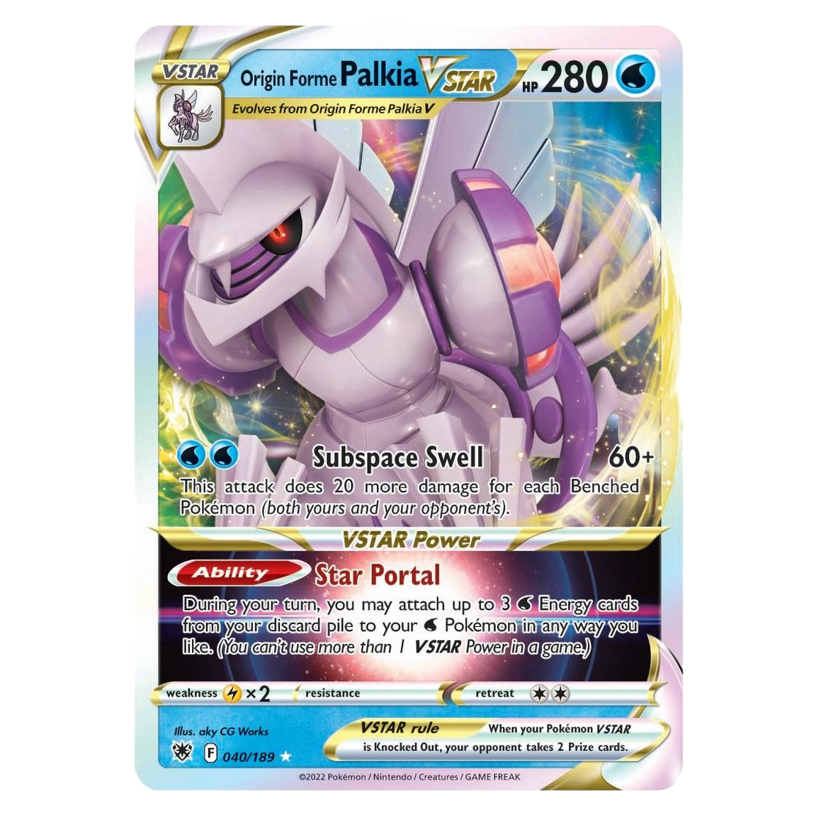 Pokémon TCG: Origin Forme Palkia VSTAR League Battle Deck