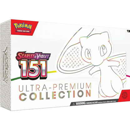 Pokémon TCG: Scarlet & Violet - 151 Collection - Ultra Premium Collection (Order 4 for Factory Sealed Case)