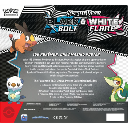 Unova Poster Collection (Black Bolt & White Flare)