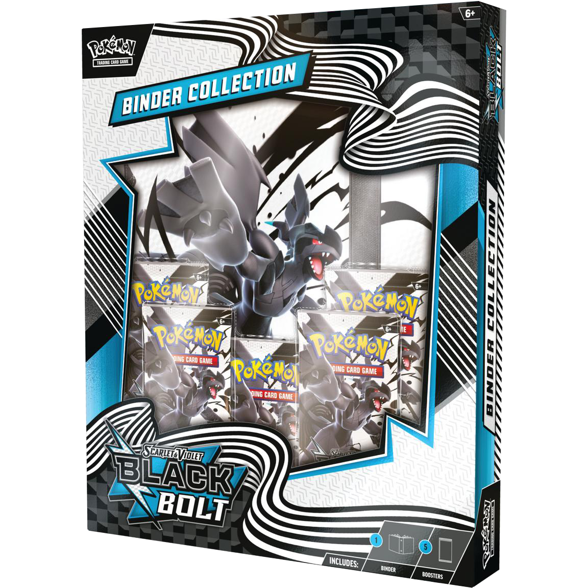 Black Bolt Binder Collection (Black Bolt & White Flare)