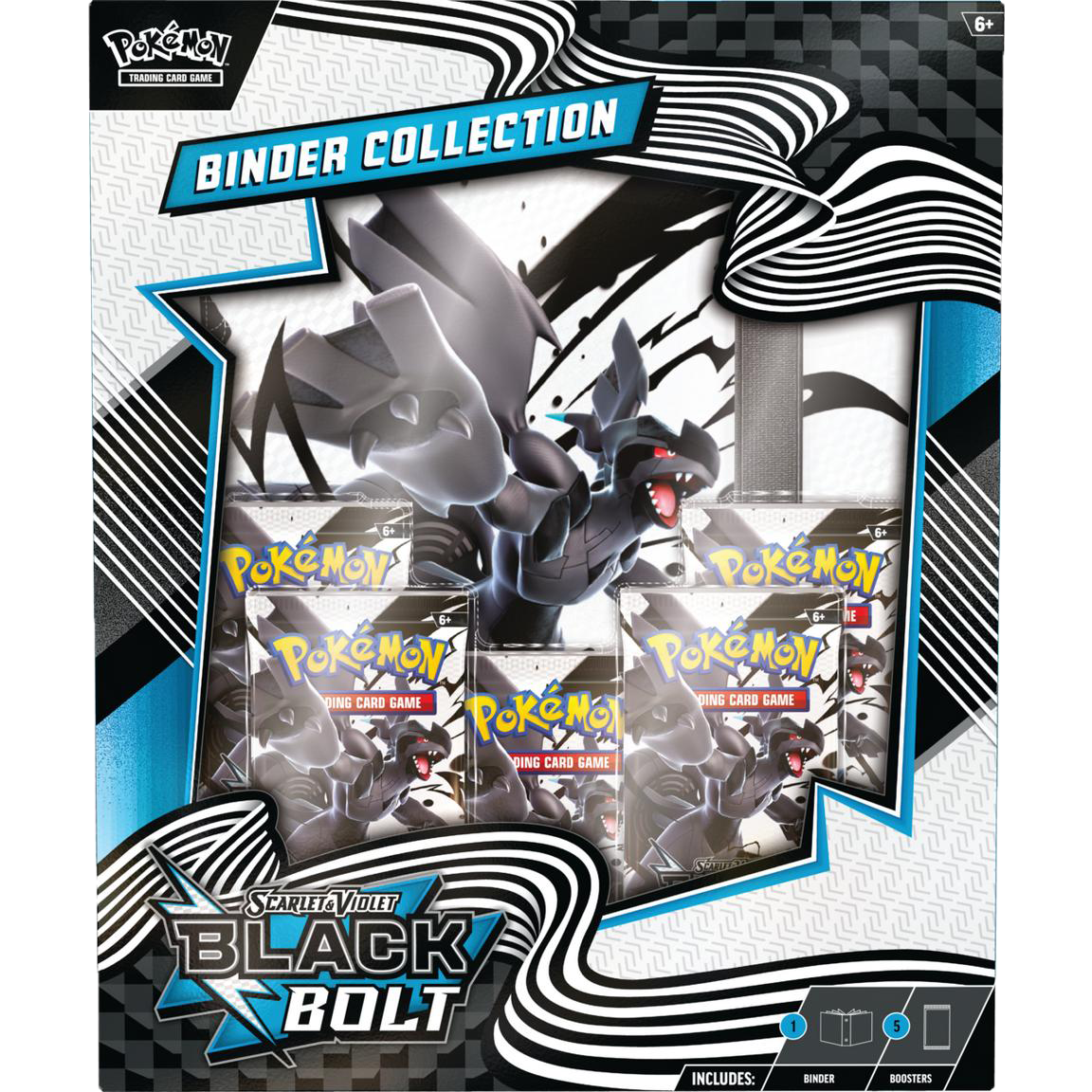 Black Bolt Binder Collection (Black Bolt & White Flare)