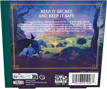 Magic the Gathering: The Lord of The Rings: Tales of Middle-Earth Special Edition Collector Booster Packs & Boxes