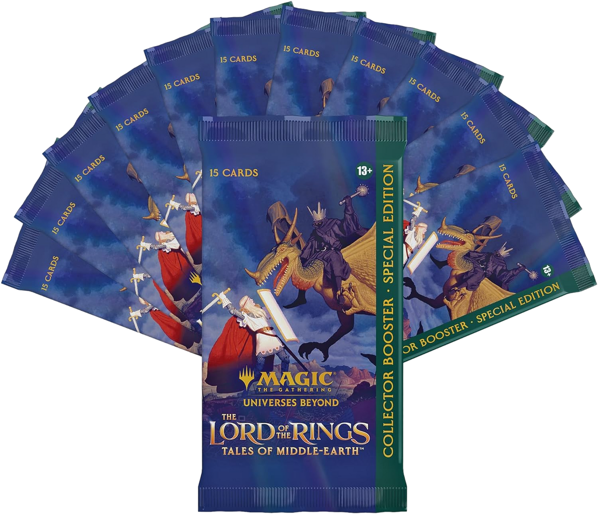 Magic the Gathering: The Lord of The Rings: Tales of Middle-Earth Special Edition Collector Booster Packs & Boxes