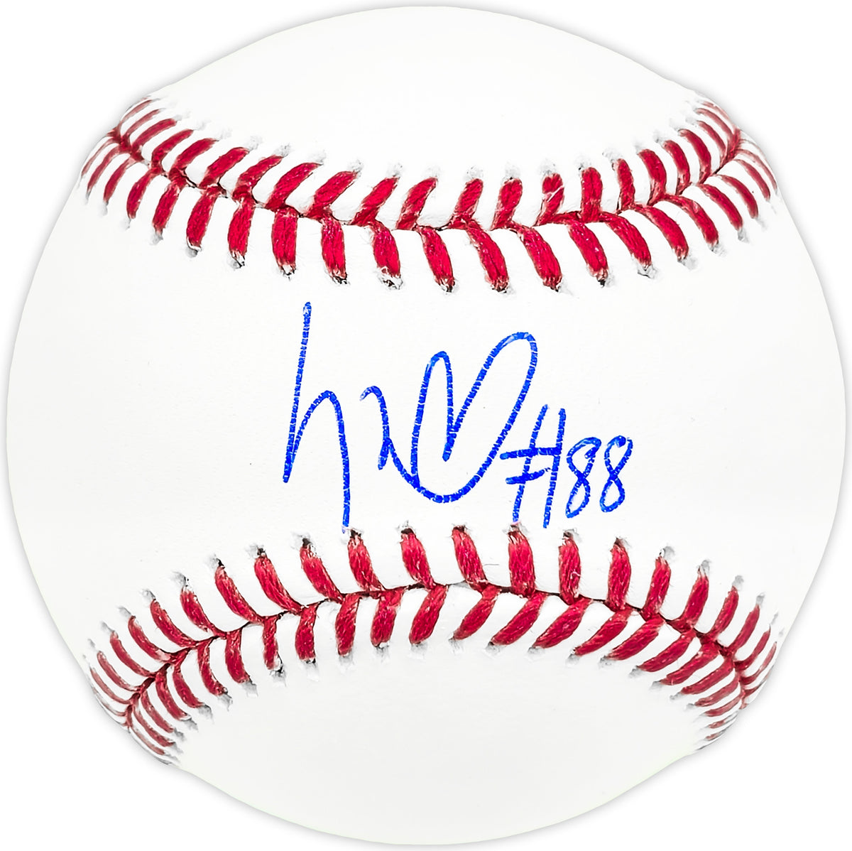 Luis Robert Jr. Autographed Official MLB Baseball Chicago White Sox Beckett BAS Witness