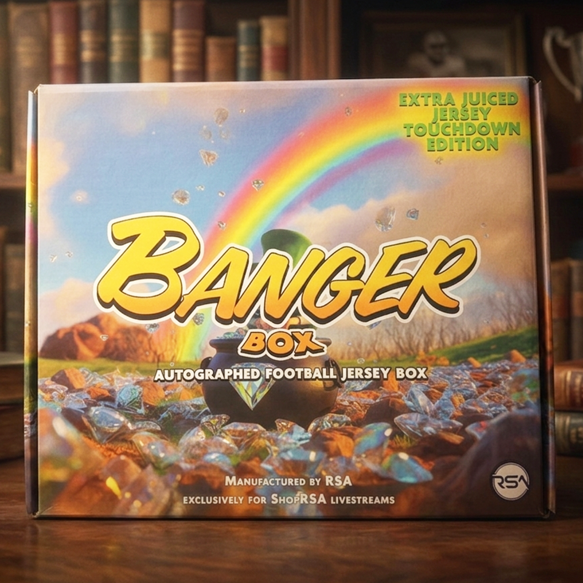 Extra Juiced Autographed Football Jersey Banger Box - Series 7