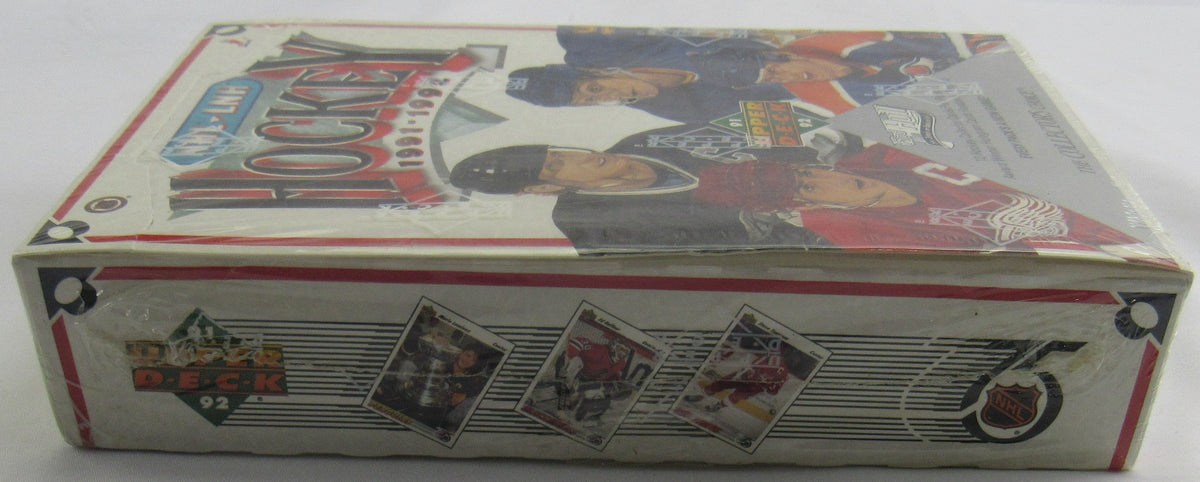 1991-92 Upper Deck NHL Hockey Wax Box