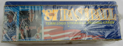 1987 Fleer Collectors Edition Complete Set Tin - Factory Sealed