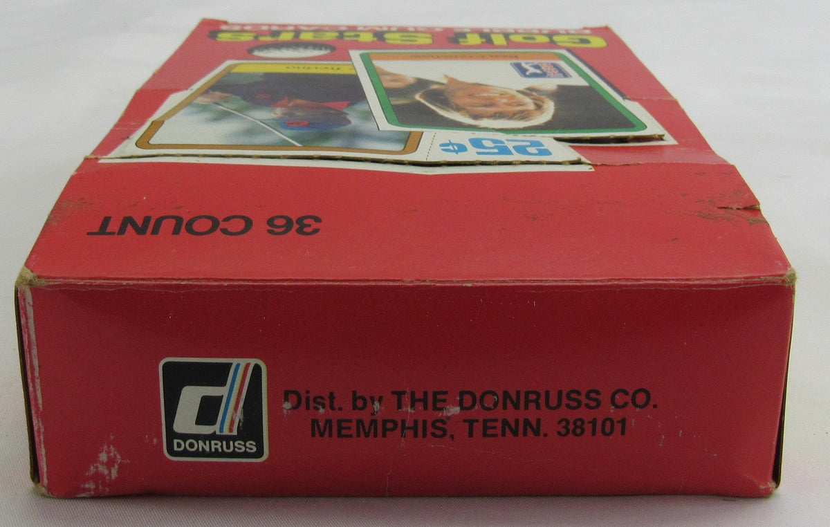 1981 Donruss Vintage Golf Stars Wax Box