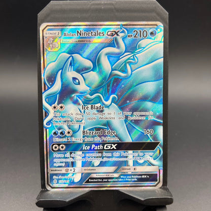 Alolan Ninetales GX - SM - Guardians Rising