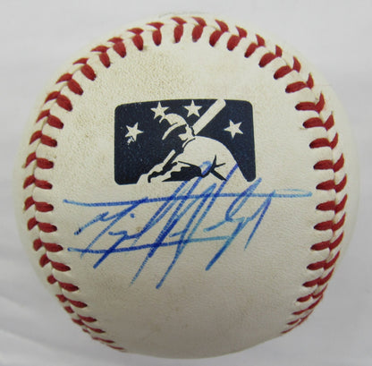 Miguel Andujar Signed Auto Baseball B151