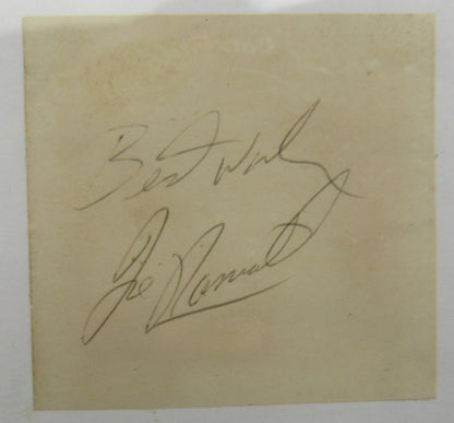 Joe Namath Cut Signed Auto PSA/DNA Encapsulated VI