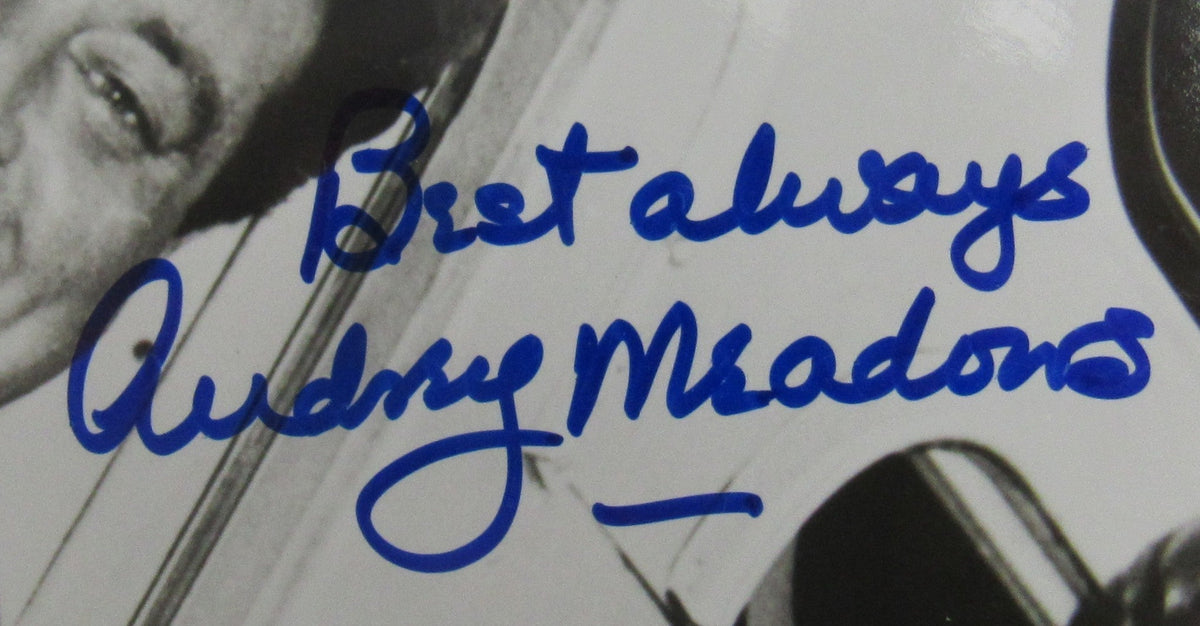 Art Carney + Audrey Meadows Signed Auto 8x10 Photo PSA/DNA H91857