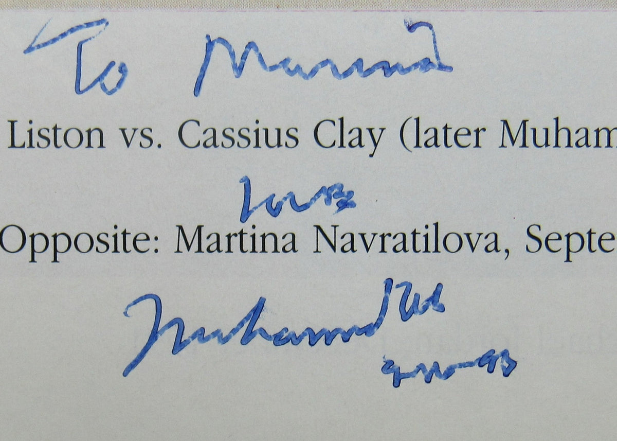 Muhammad Ali Signed Auto 8.5x10.5 JSA B91352
