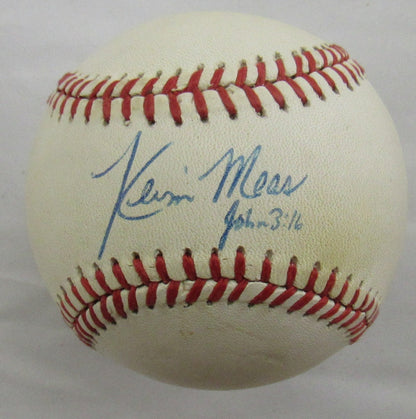 Kevin Maas Signed Auto Rawlings Baseball B162