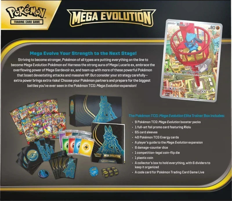 Mega Evolution Elite Trainer Box (Mega Lucario)