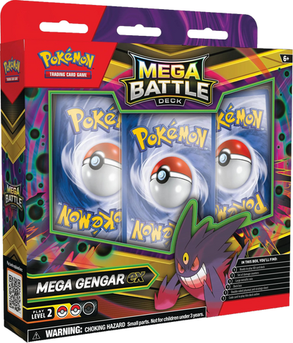Pokémon TCG: Mega Battle Deck - Mega Gengar ex