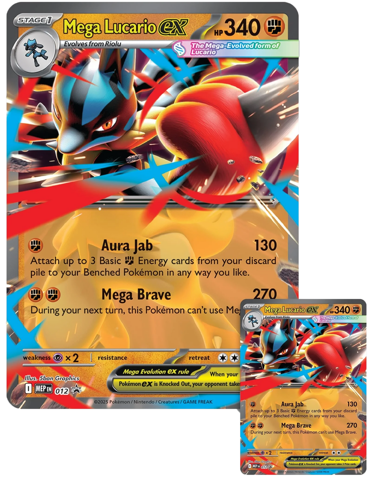 Mega Lucario ex Premium Figure Collection
