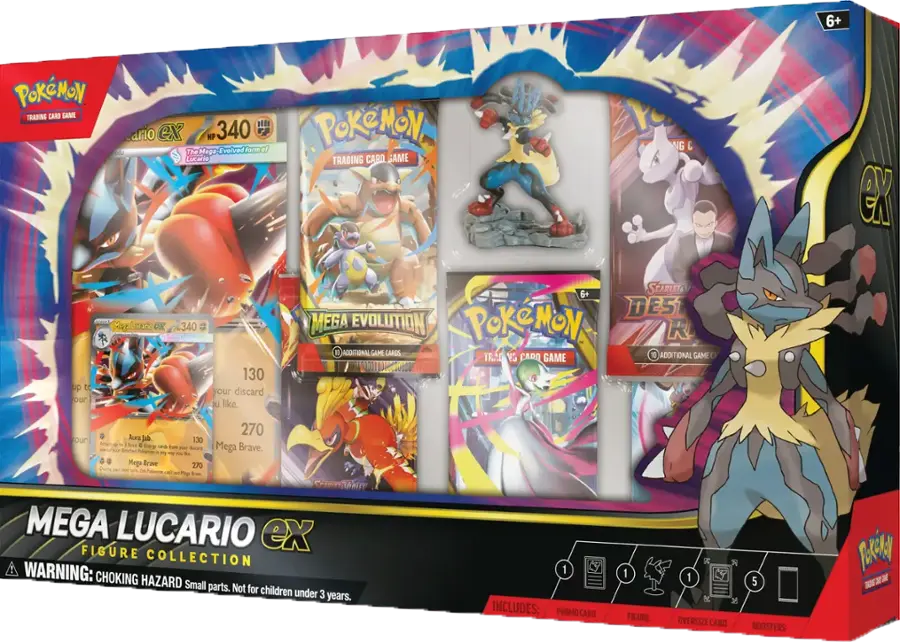 Mega Lucario ex Premium Figure Collection