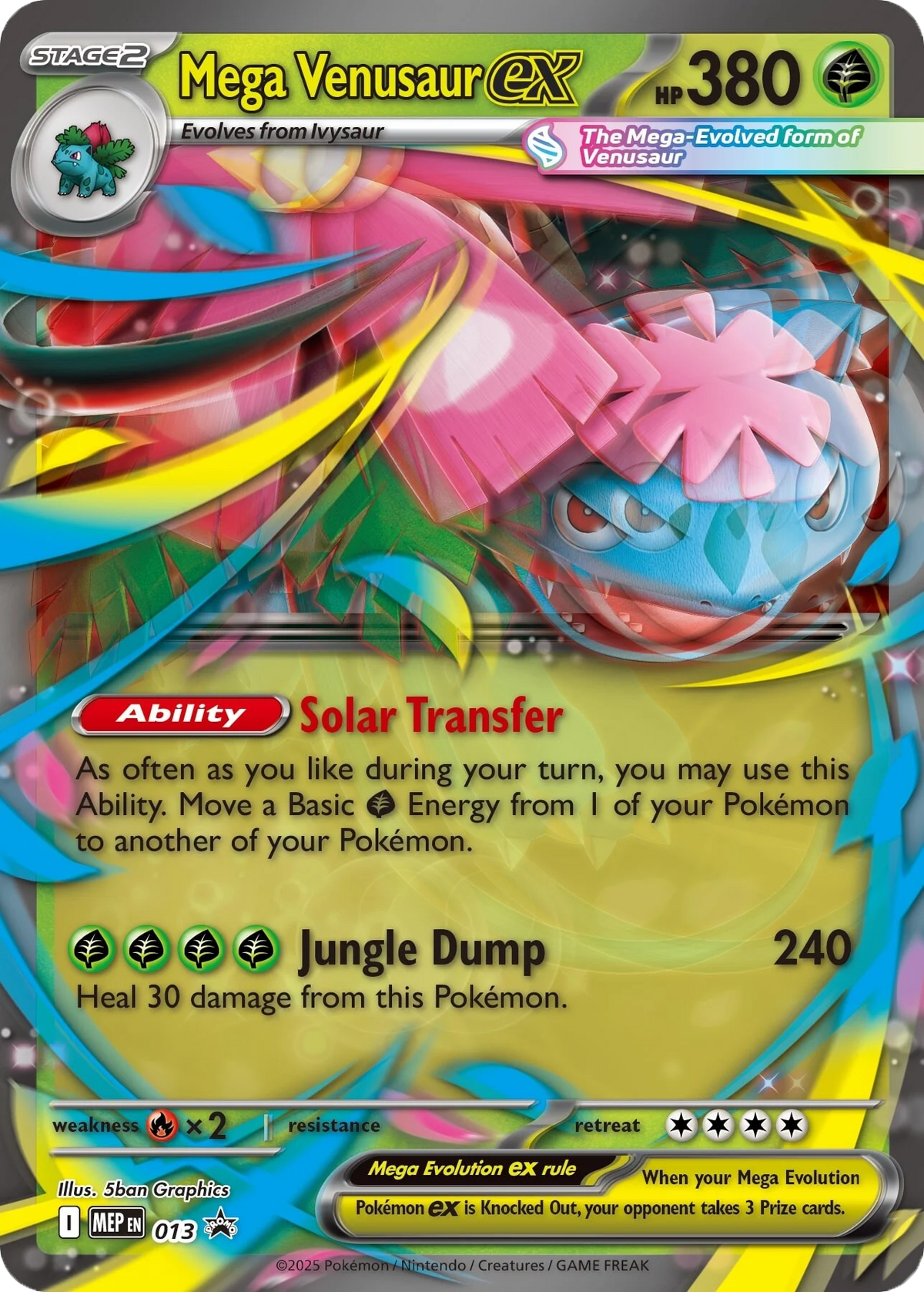 Mega Venusaur ex Premium Collection