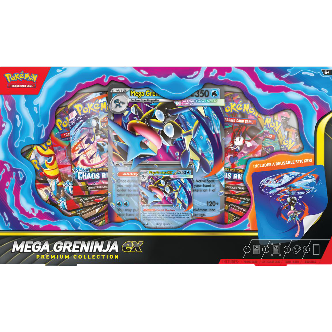 Mega Greninja ex Premium Collection (Chaos Rising)