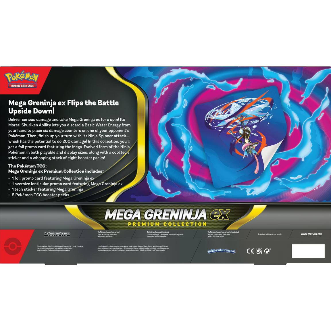 Mega Greninja ex Premium Collection (Chaos Rising)