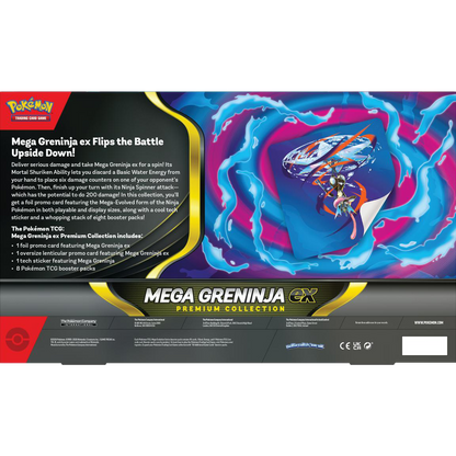 Mega Greninja ex Premium Collection (Chaos Rising)