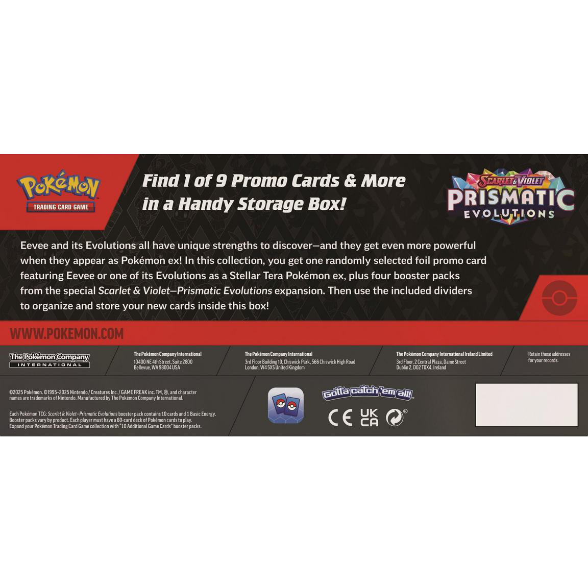 Pokémon TCG: Scarlet & Violet - Prismatic Evolutions - Surprise Box